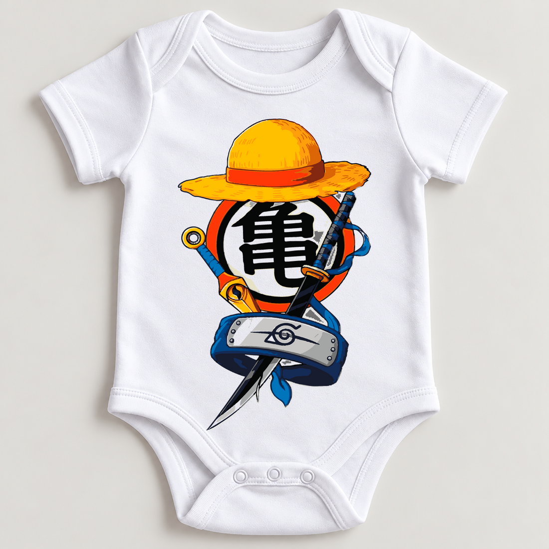 Body de Bebé Anime Legends – One Piece, Naruto y Dragon Ball | SAMALEY