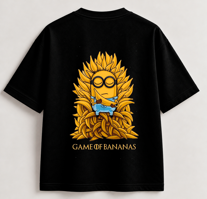GAME OF BANANAS – Camiseta Oversize