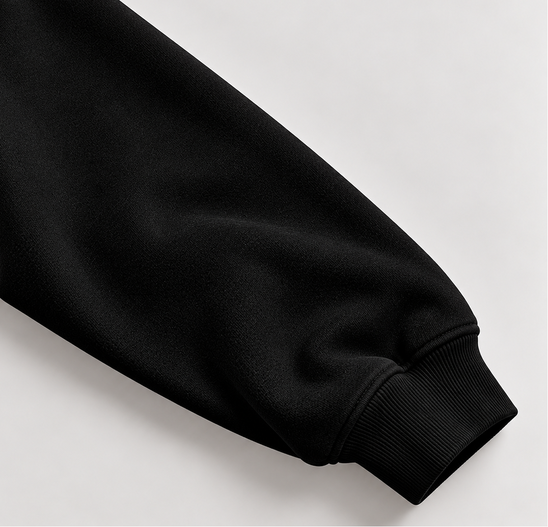 Sudadera NO RULES Negra | SAMALEY