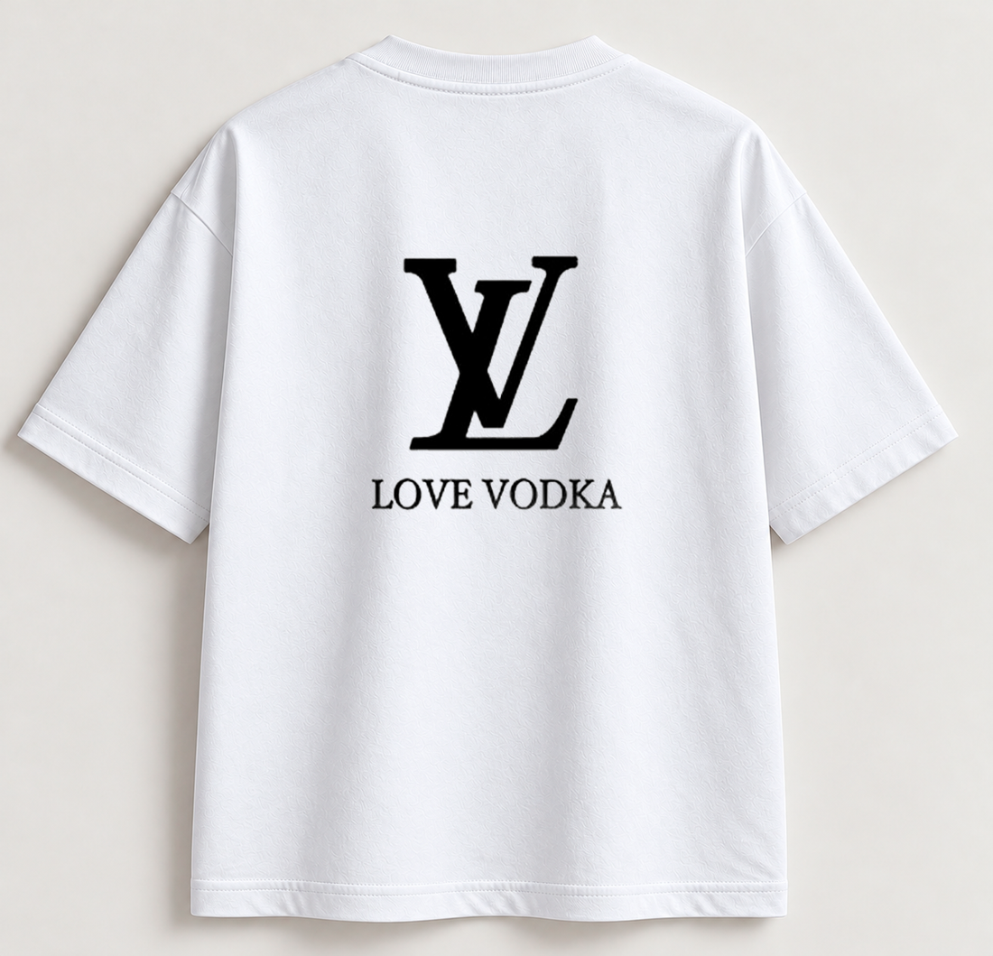 LOVE VODKA – Camiseta Oversize