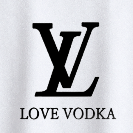 LOVE VODKA – Camiseta Oversize