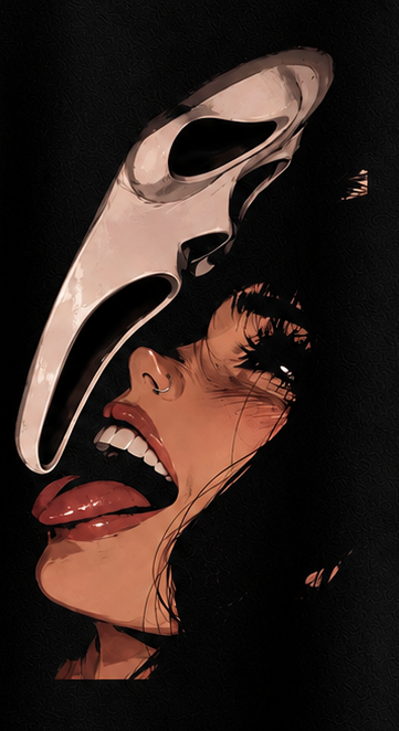SCREAM – Camiseta Oversize
