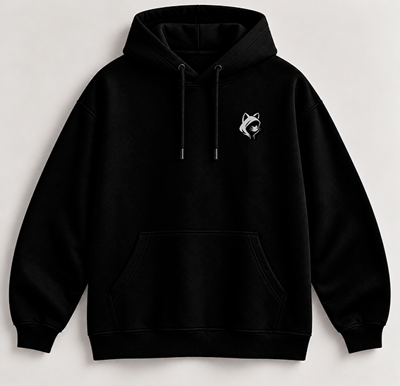 Sudadera SHADOW MONARCH Negra Estilo Anime | SAMALEY
