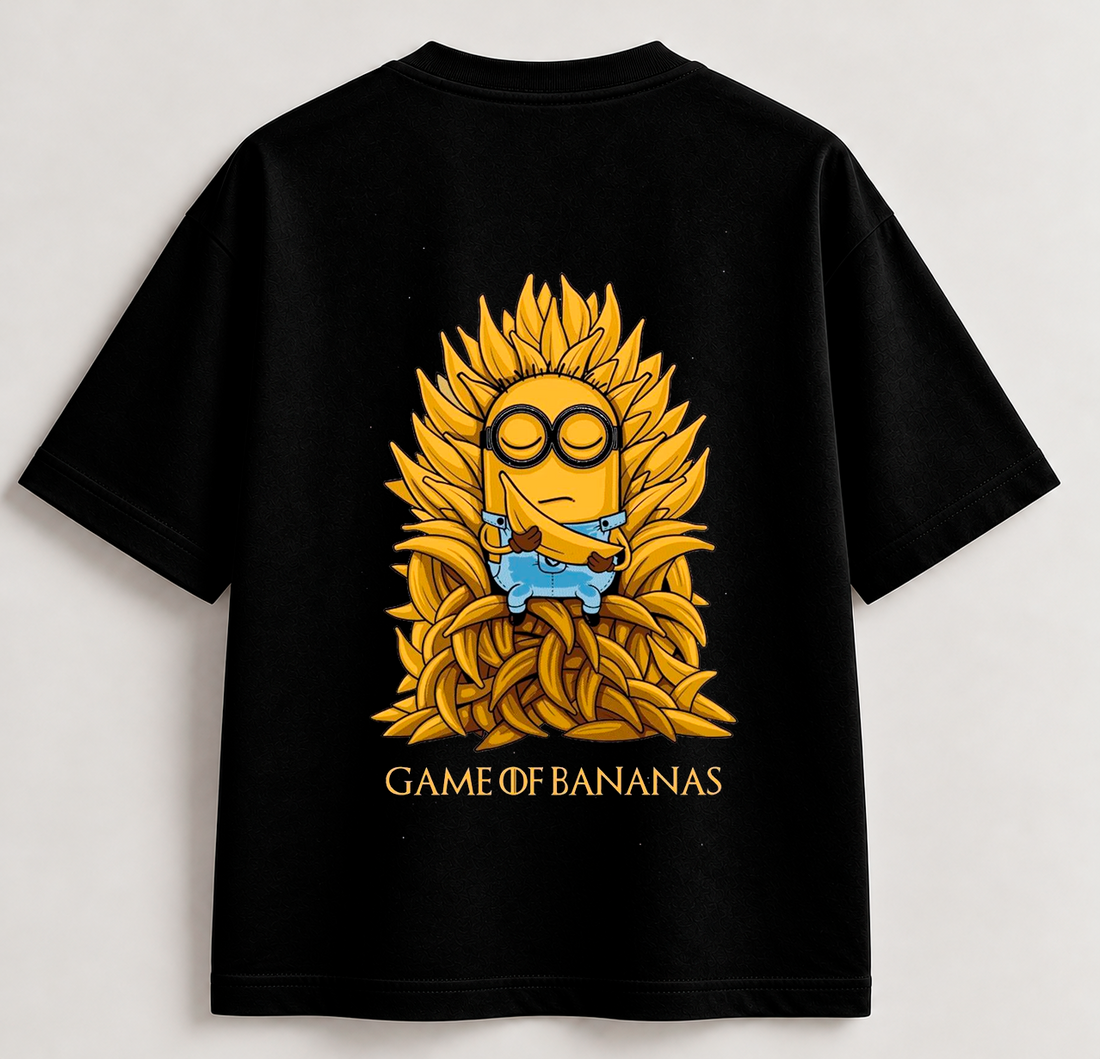 GAME OF BANANAS – Camiseta Oversize